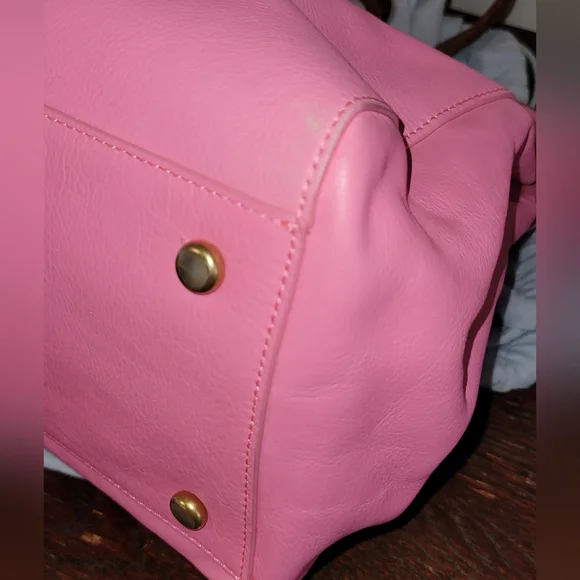 Super rare Y2k huge Juicy Couture pink burgundy bag - Picture 15 of 16